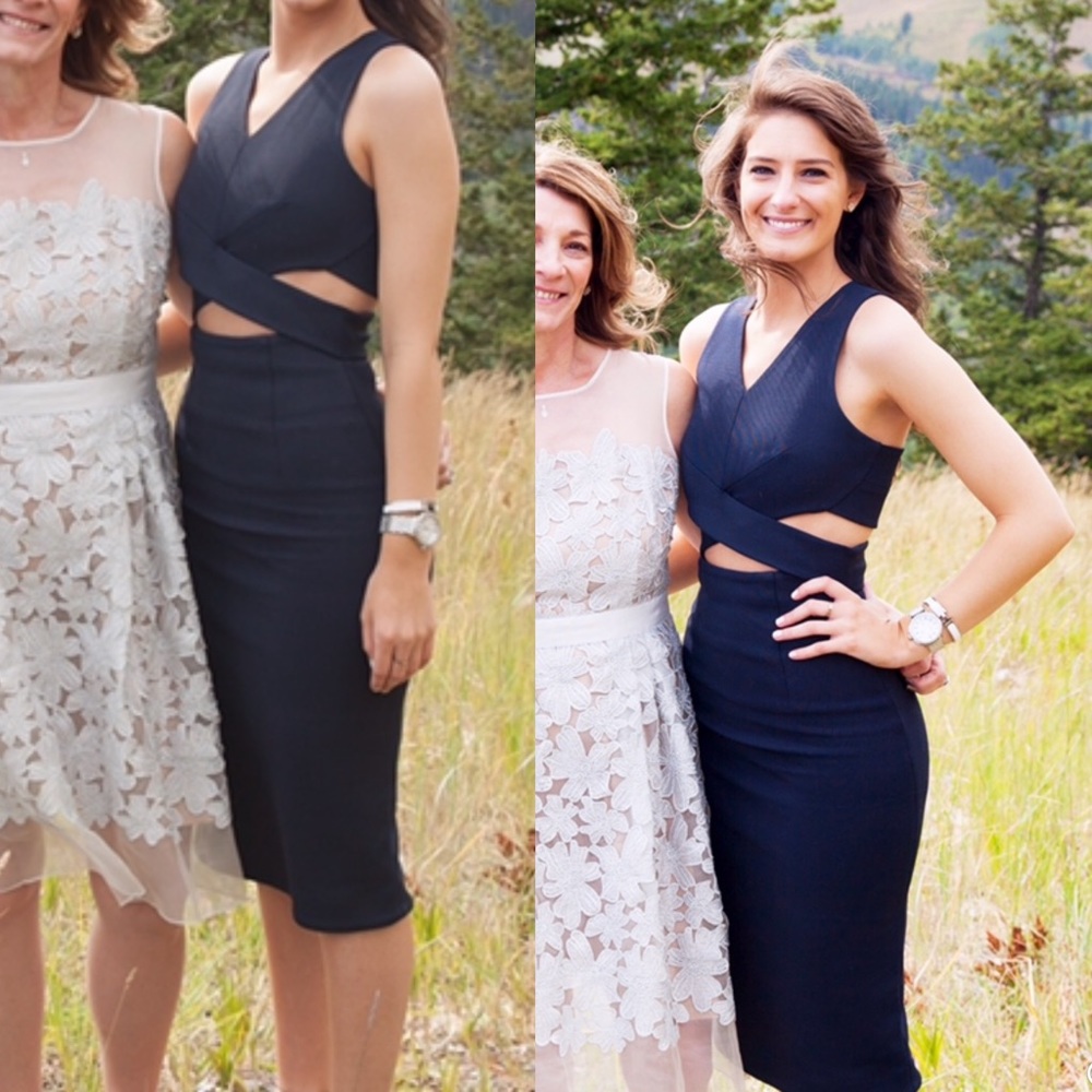 Nicholas Twist Front Dress
